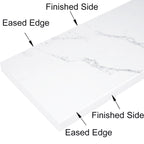 Calacata Stone Saddle Threshold