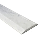 Carrara White Marble Stone ADA Saddle Threshold Double Side Hollywood