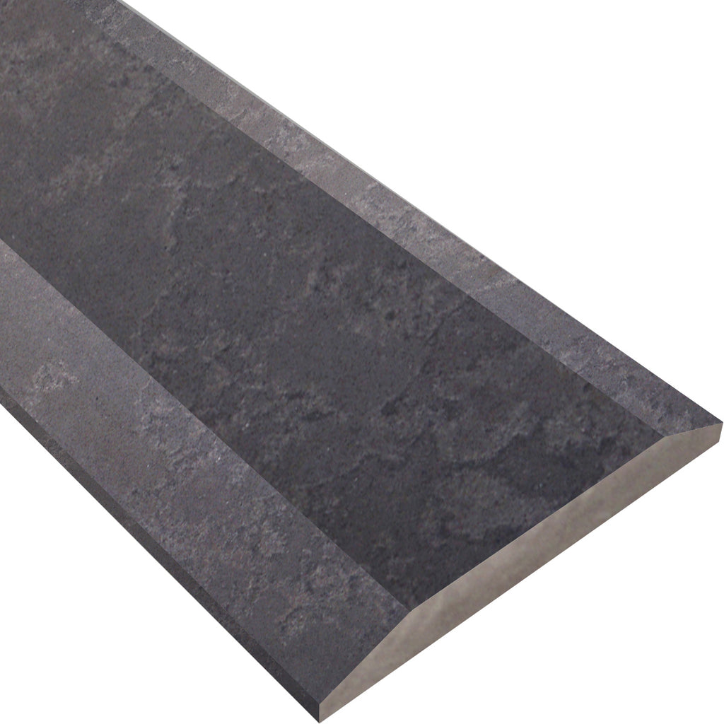 Dark Grey Stone ADA Saddle Threshold Double Side Hollywood