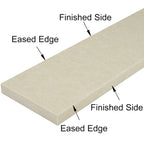 Pearl Marfil Stone Saddle Threshold