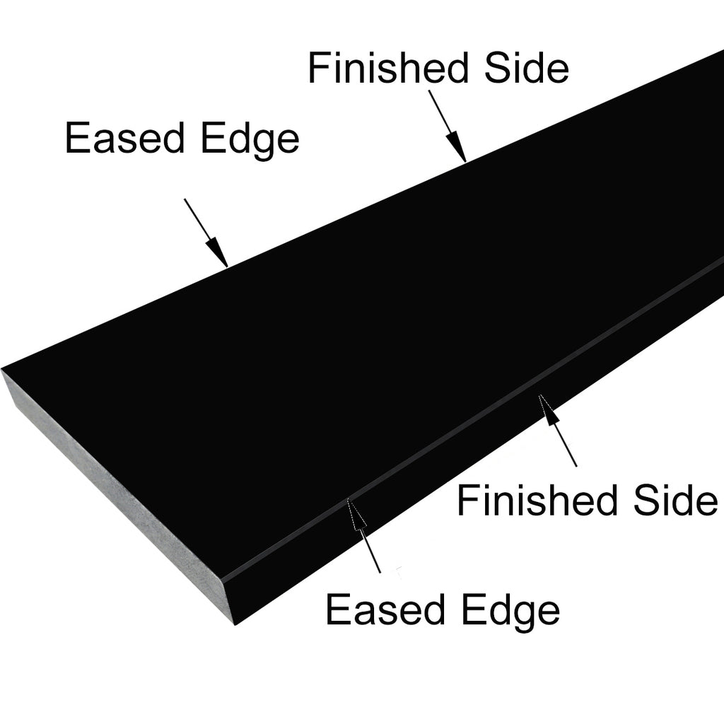 Black Stone Saddle Threshold
