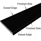 Black Stone Saddle Threshold