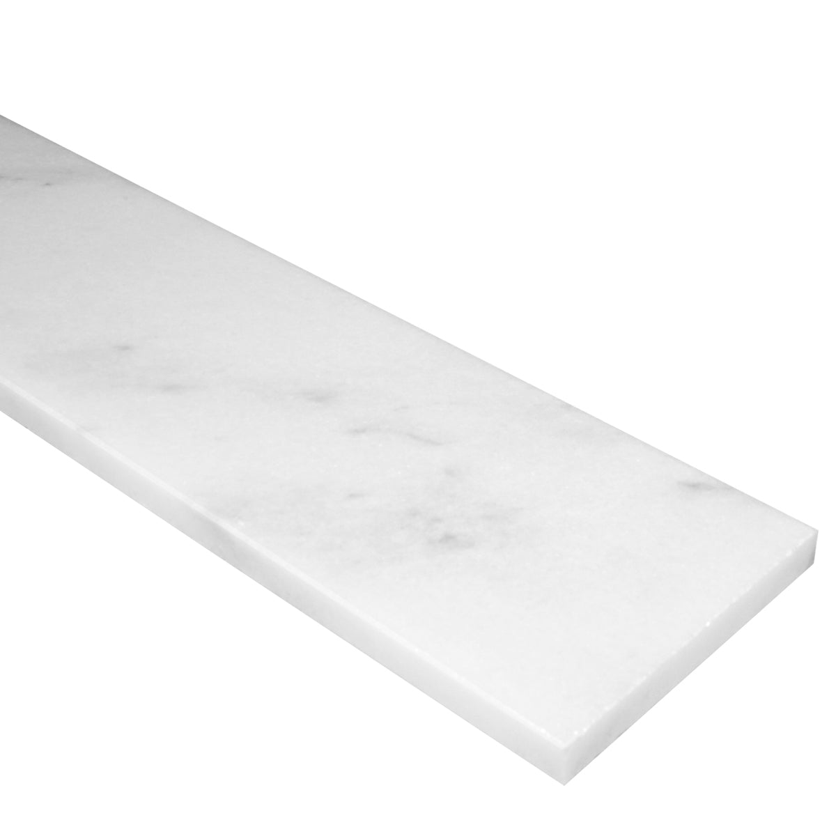 White Marble Stone Saddle Threshold
