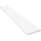 Bright White Stone Saddle Threshold