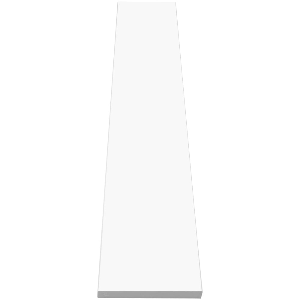 Bright White Stone Saddle Threshold