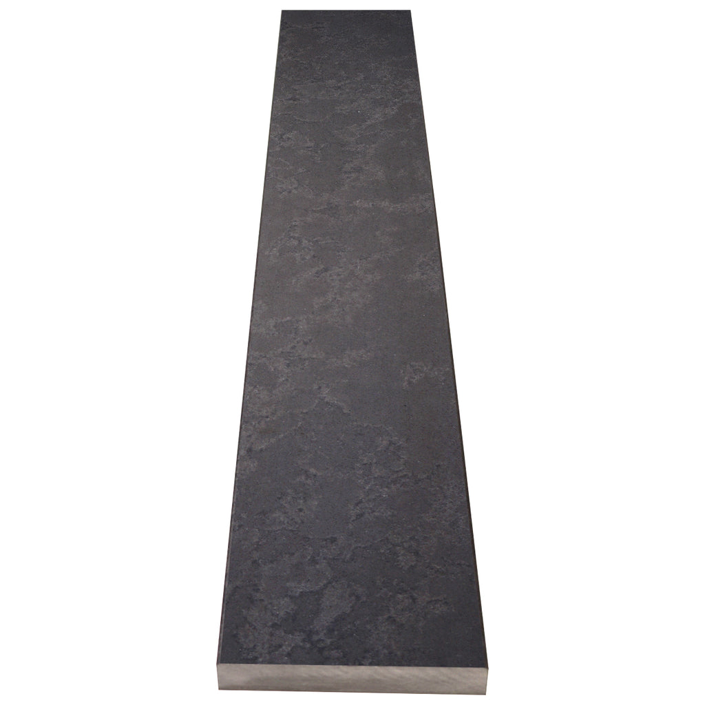 Dark Grey Honed Matte Stone Saddle Threshold
