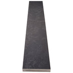 Dark Grey Honed Matte Stone Saddle Threshold