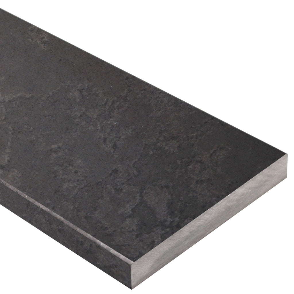 Dark Grey Honed Matte Stone Saddle Threshold