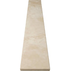 Ivory Light Travertine Stone Saddle Threshold