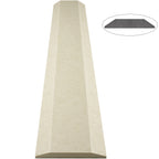 Pearl Marfil Stone ADA Saddle Threshold Double Side Hollywood