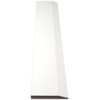 Pure White Stone Saddle Threshold Single Hollywood