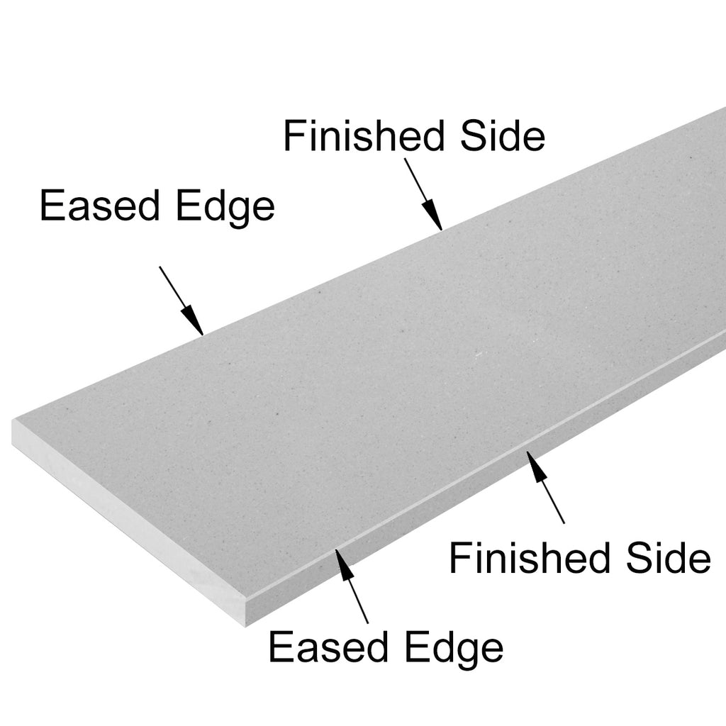 Silver Grey Stone Saddle Threshold