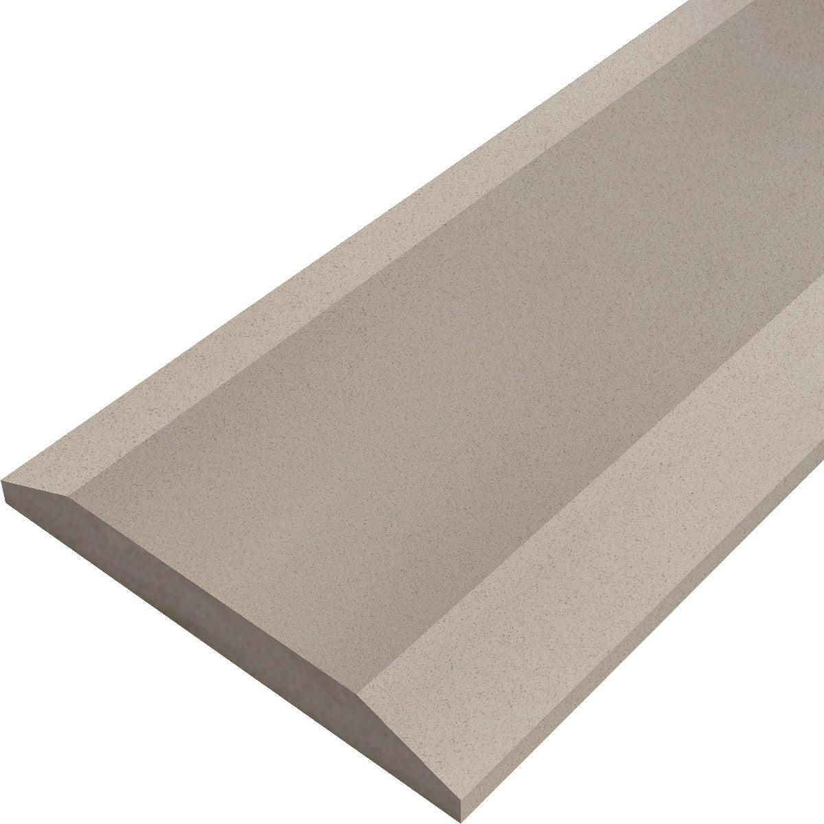 Madreperola Creamy Beige Stone ADA Saddle Threshold Double Side Hollywood